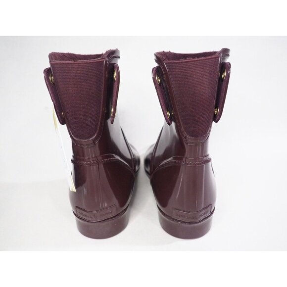Michael Kors Purple Waterproof Ankle Rain Boots, Size 10 (US) - Picture 3 of 14